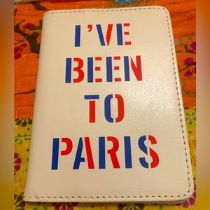 Ban.dō “I’ve been to Paris” Passport holder. NEW!